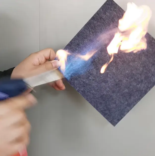 Colored PET Acoustic Panels for Interior Wall Decoration